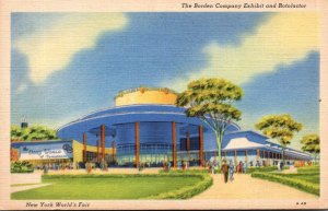 New York City The Borden Company Exhibit and Rotolactor New York World's...