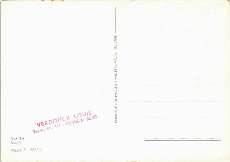 CPM AK Msida MALTA (881691)