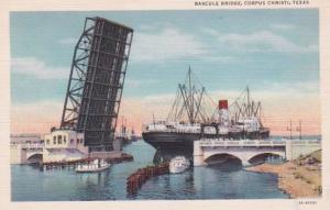 Texas Corpus Christi Bascule Bridge Curteich