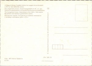 Postcard Hungary Magyar Hungarian Crown