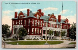 Marion Ohio~Home for Orphans & Destitute Children~Ellsworth Mooney~Pa Hurt~1911 