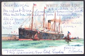 Steamer Cymric,White Star Line