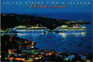 Charlotte Amalie St. Thomas US Virgin Islands Postcard PC398