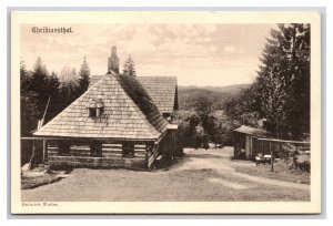 Fox House Christiansthal Schleswig-Holstein Germany UNP DB Postcard Y12