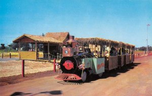 Oklahoma City Oklahoma Hawaiian Village Mini Train Vintage Postcard AA34960