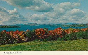 Autumn View of the Rangeley Lakes from Dallas Hill - Rangeley, Maine