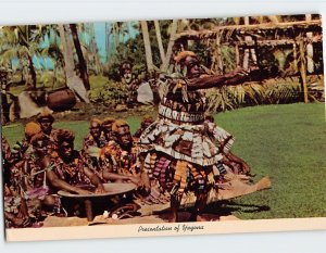 Postcard Presentation of Yagona Beachcomber Hotel Deuba Fiji