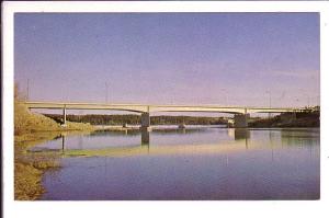 Bridge Over Burntwood River, Thompson, Manitoba, Photo Terry O'Connor