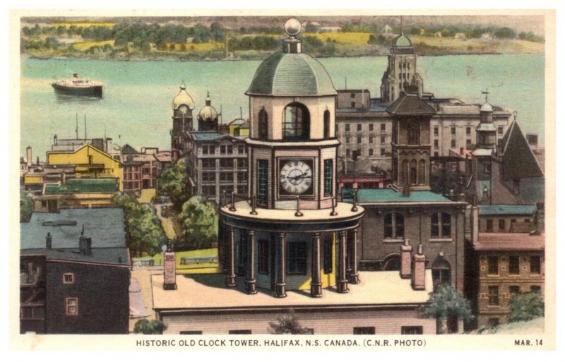 Canada Halifax  Old Clock Tower