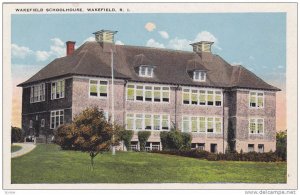 Exterior, Wakefield Schoolhouse, Wakefield, Rhode Island, 00-10s