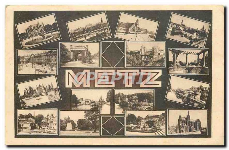 Old Postcard Metz