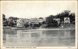 Manchester-by-the-Sea MA Inner Harbor Vintage Postcard