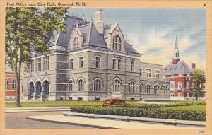 New Hampshire Concord  Post Office And City Hall