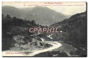 Old Postcard Waters Good Old And New Road Laruns Eaux Bonnes