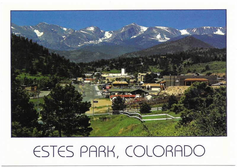 US Colorado Unused. Estes Park.   Beautiful.