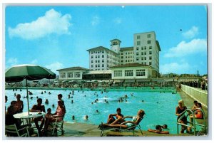 c1960 The Flanders Exterior Building Ocean City New Jersey NJ Vintage Postcard