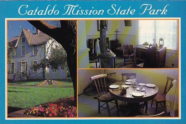 Idaho Cataldo Parish House Cataldo Mission and Old Mission State Park Interpr...