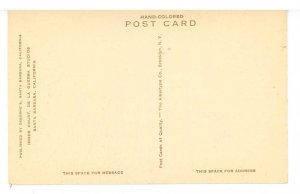 CA - Santa Barbara. De La Guerra Studios, Inner Court