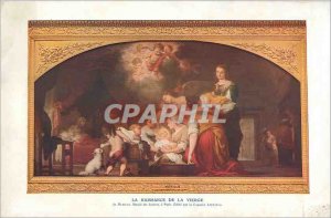 Image Louvre Museum in Paris of The Birth of the Virgin 24 * 16 cm Advertisem...