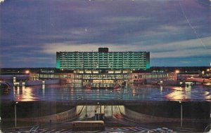 Postcard Canada Toronto Ontario international airport 1968