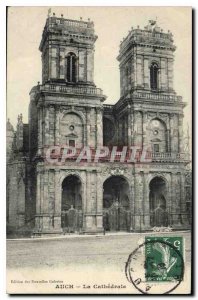 Old Postcard Auch La Cathedrale