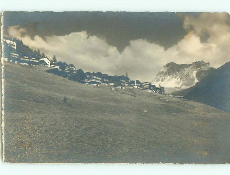 old rppc NICE VIEW Saint-Luc In Eure - Normandy France i2637