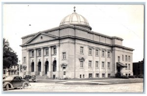 Washington Iowa IA Postcard RPPC Photo First Methodist Church c1940's Vintage