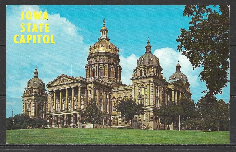 Iowa, Des Moines - State Capitol - [IA-048]