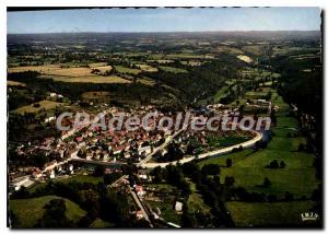 Postcard Modern Chambon-sur-Voueize Vue Generale Aerienne