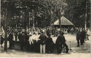 CPA PARIS (12e) Bois de VINCENNES. Le Jeu de Boules (561384)