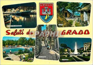 Postcard Modern Gioiosa Marea greeting