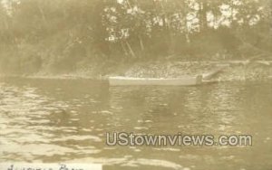 Real Photo - Ashfield Pond - Massachusetts MA  