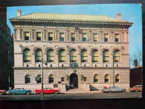 Vintage Postcard 1966 Public Library Newark New Jersey