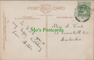 Genealogy Postcard - Ward - 58 Crownhill Road, Harlesden, London RF7957