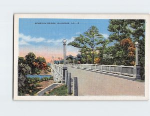 Postcard Memorial Bridge Waycross Georgia USA