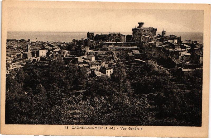 CPA CAGNES - sur - mer - Vue générale (194758)