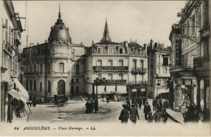 CPA Angouleme- Place Marengo FRANCE (1073507)