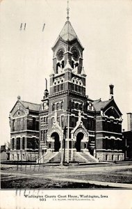 Washington County Court House Washington, Iowa USA 