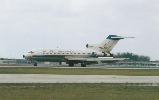 Eastern Airlines Boeing 727 Taxiing at Miami Airport