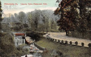 Lincoln Drive Fairmount Park Philadelphia, Pennsylvania PA  