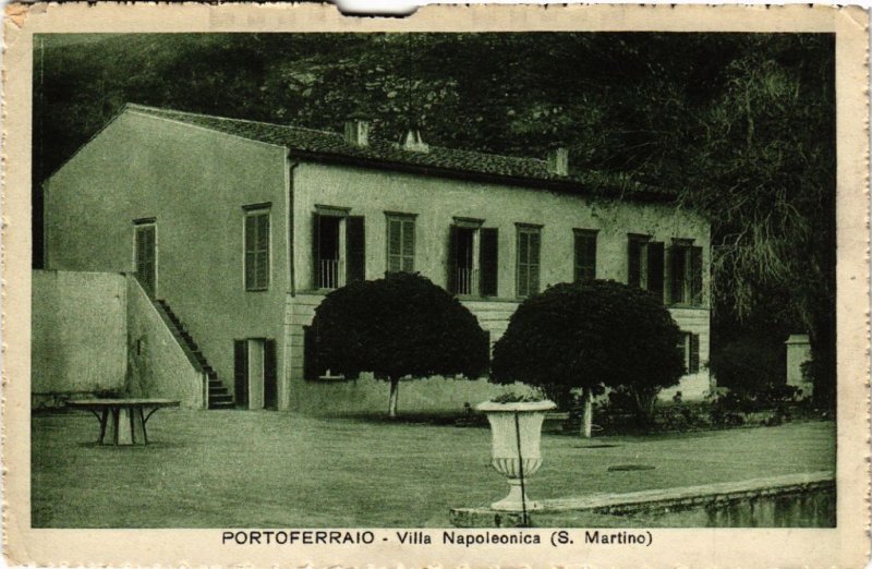 CPA PORTOFERRAIO Villa Napoleonica S. MARTINO. ITALY (467908)