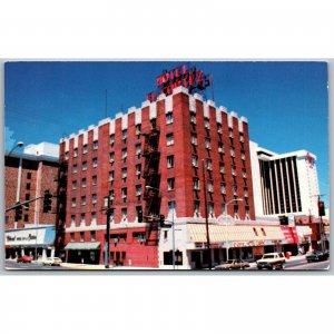 Postcard El Cortez Hotel Reno Nevada Architecture Landmark