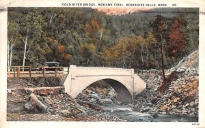 Cold River Bridge in Berkshire Hills, Massachusetts Mohawk Trail.