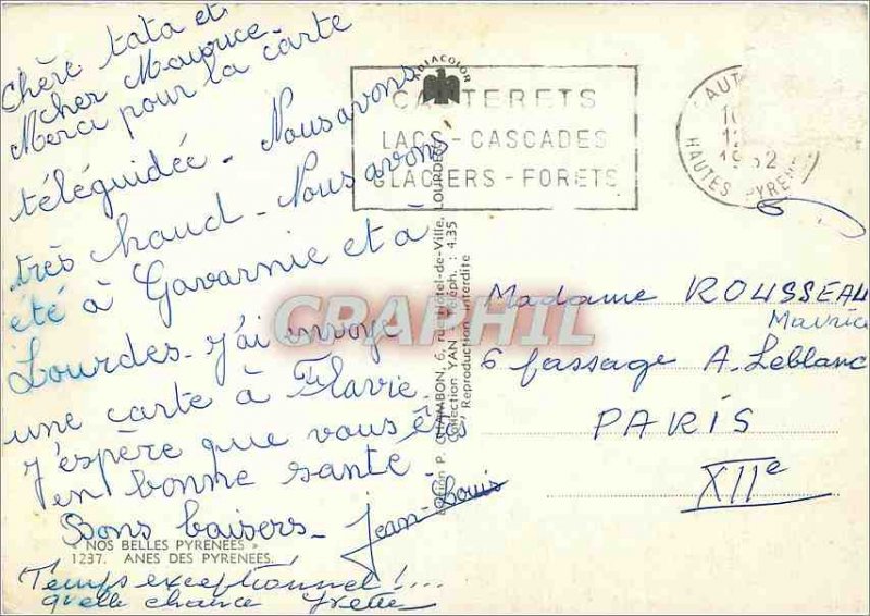 Modern Postcard Our Beautiful Pyrenees Anes des Pyrenees