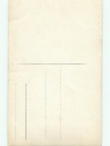 Old rppc BUILDING SCENE Architecture Postcard AB1012