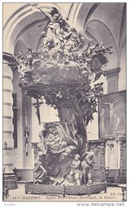 Eglise Notre-Dame Hanswyck, La Chaire, MALINES (Antwerp), Belgium, 1900-1910s