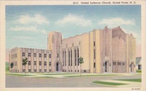 Church United Lutheran Church Grand Forks North Dakota 1943 Curteich