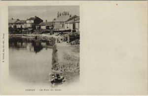 CPA Stenay - Le port du canal (118527)