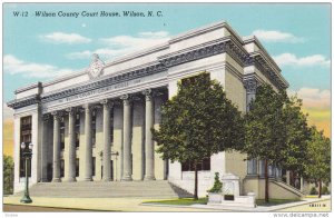 Court House , WILSON , North Carolina , 30-40s