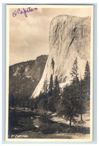 c1910 RPPC El Capitan Camp Cunny Studio Postcard P128E